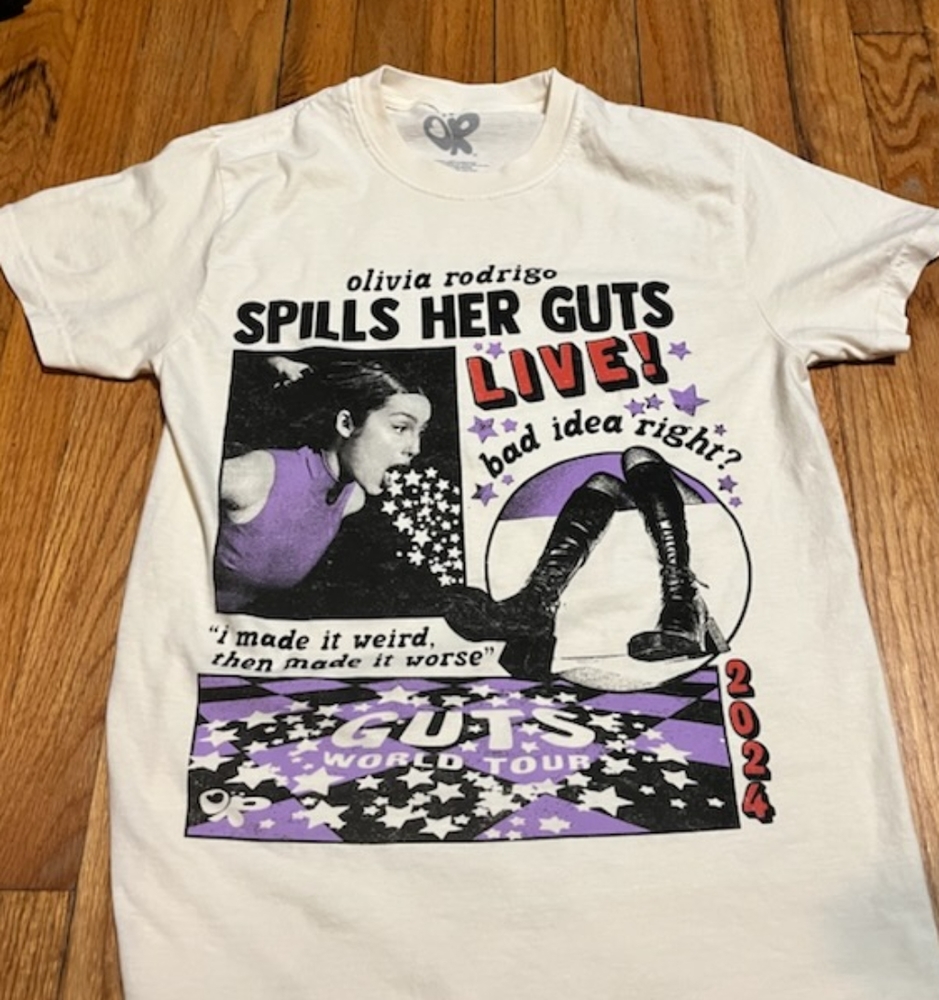 Olivia Rodrigo 2024 Tour Shirt